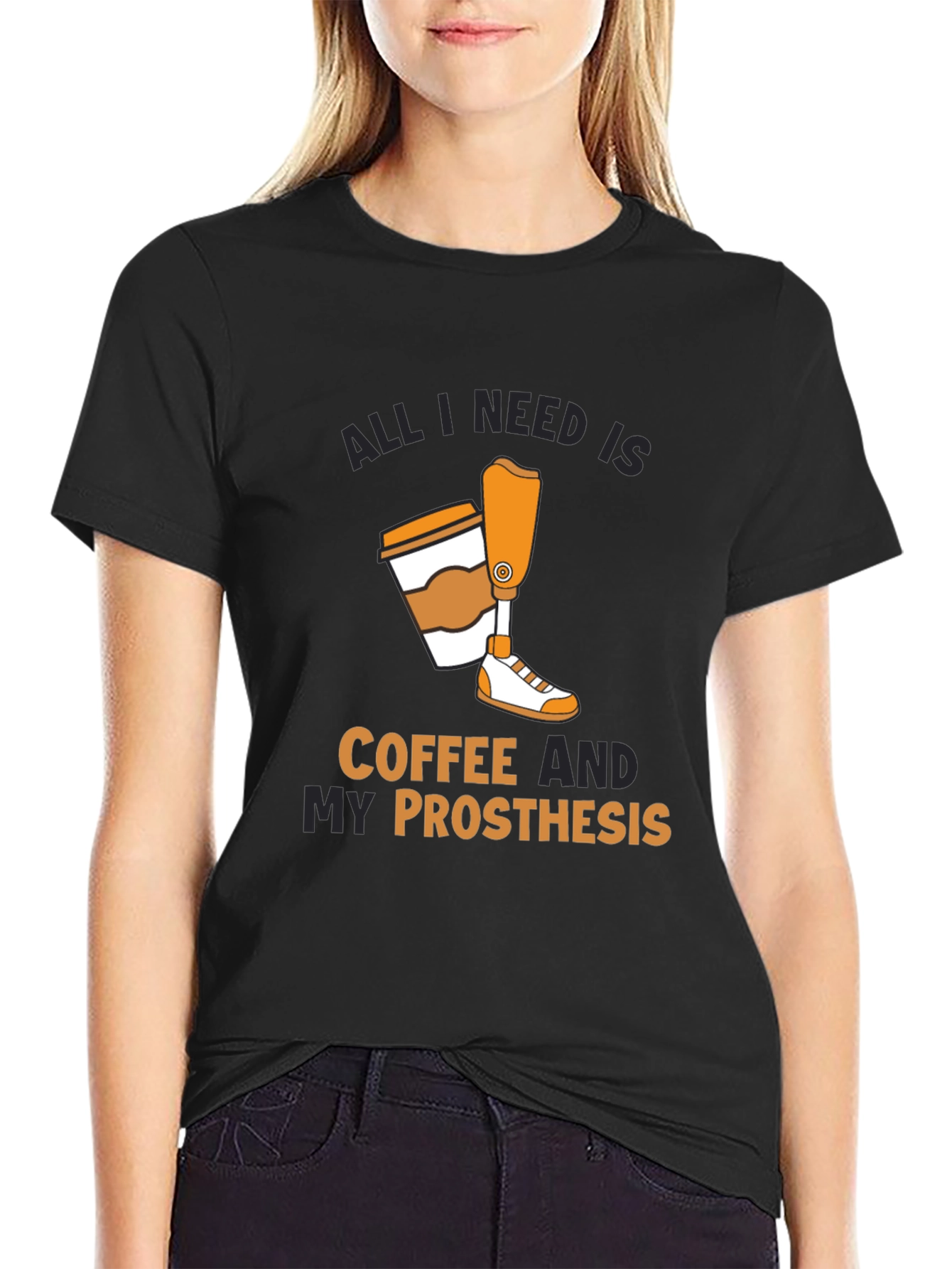 Black Coffee & Prosthesis T-Shirt: All I Need Is... view 2