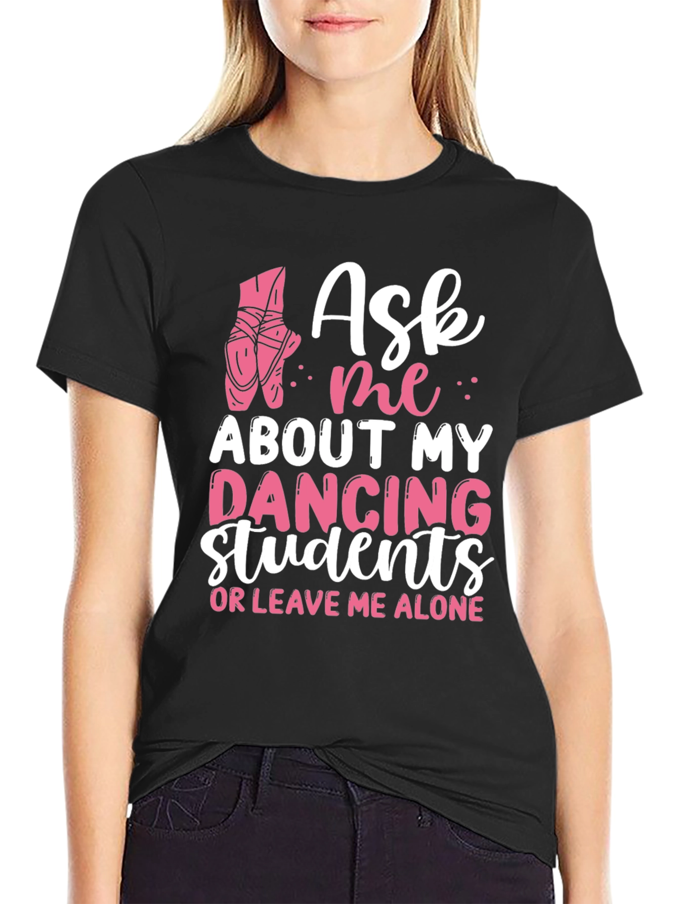 Dancing Students T-Shirt, Ballet Teacher Tee - 2