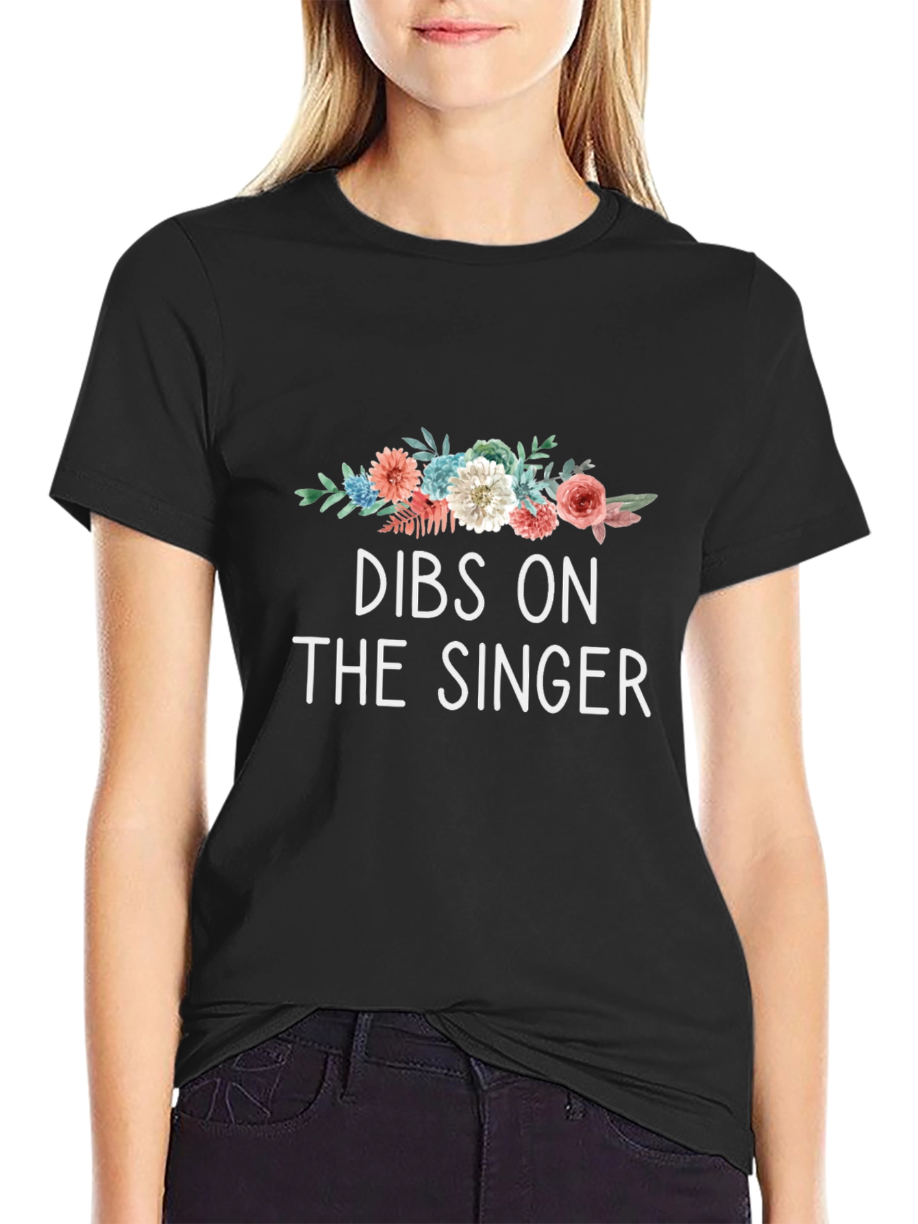 Black Dibs on the Singer Graphic Tee - Unisex view 2