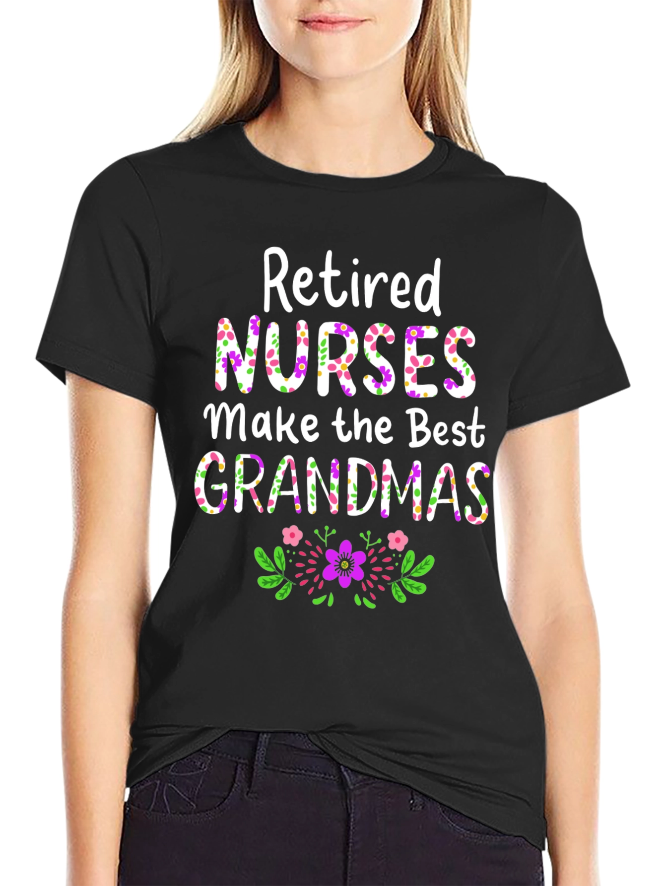 Retired Nurse Grandmas T-Shirt - 2