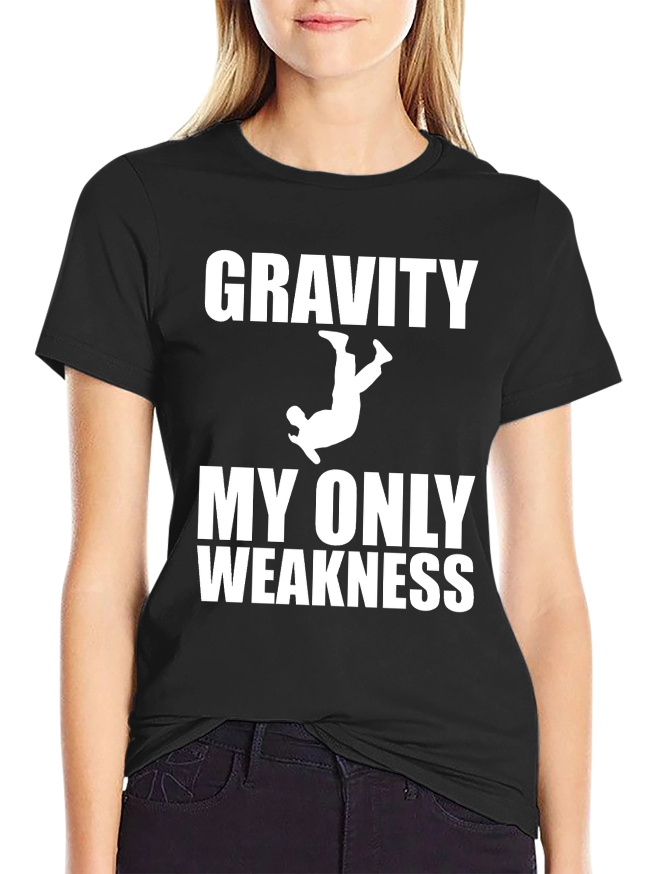 Black Gravity My Only Weakness Black T-Shirt view 2