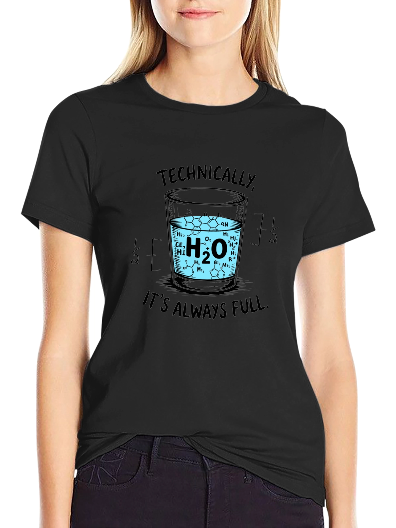 Black Technically Full H2O Science T-Shirt view 2