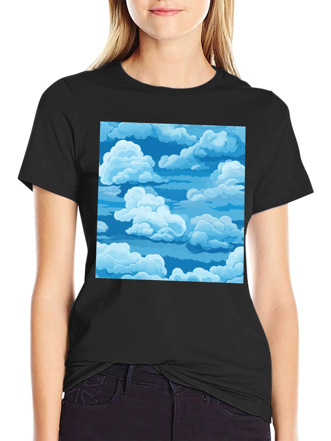 Cloudscape Graphic T-Shirt - Soft Cotton Tee - 2