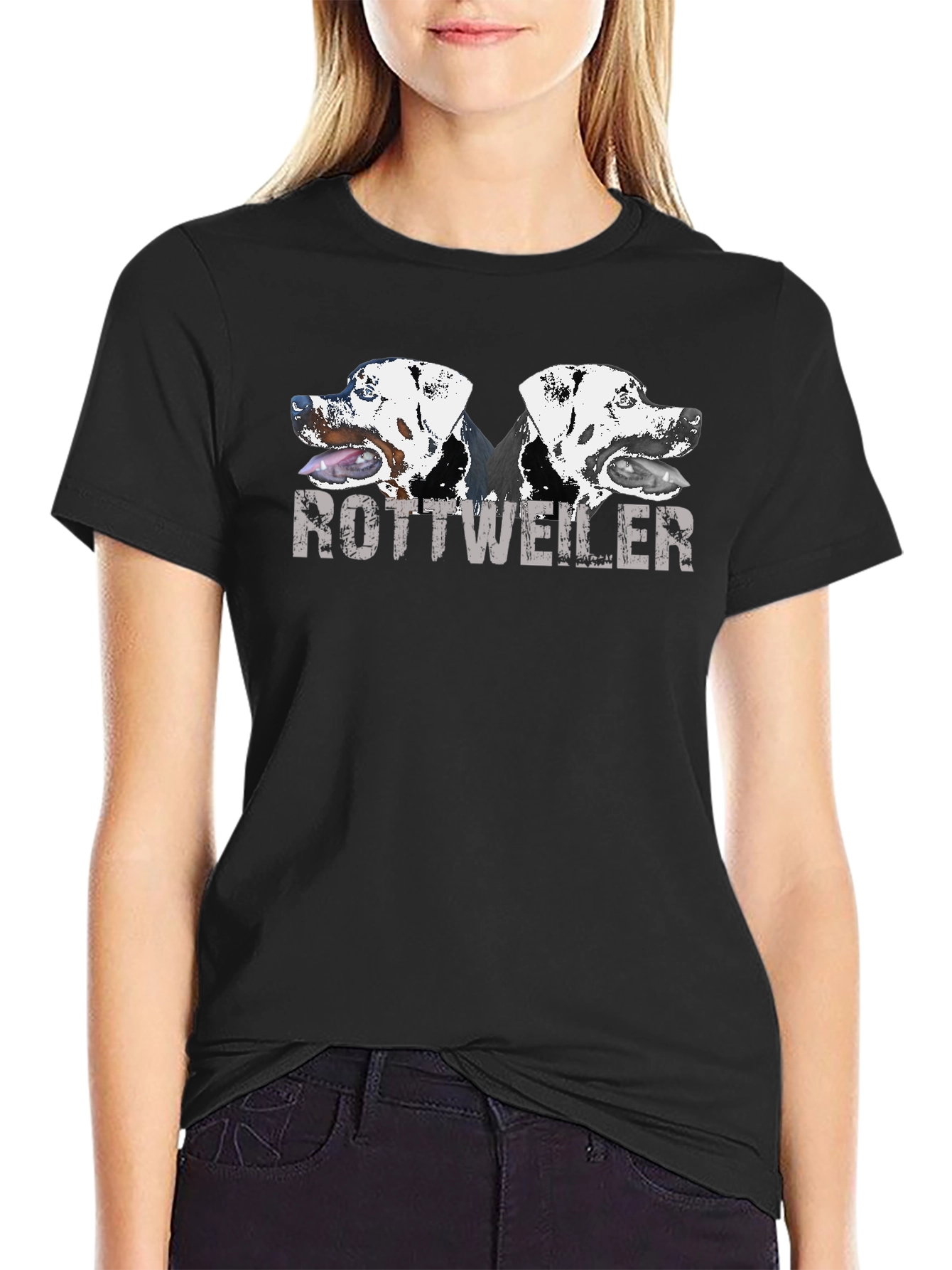 Rottweiler Dog Breed T-Shirt Graphic Tee - 2