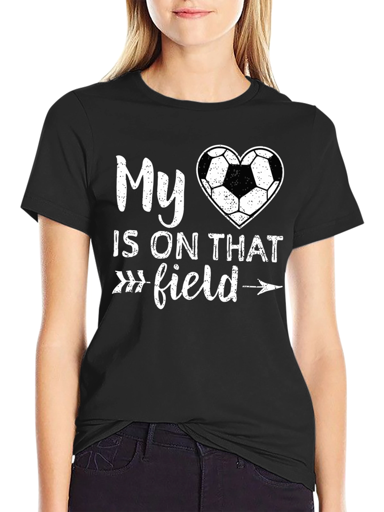 My Heart Is On That Field T-Shirt Soccer - 2