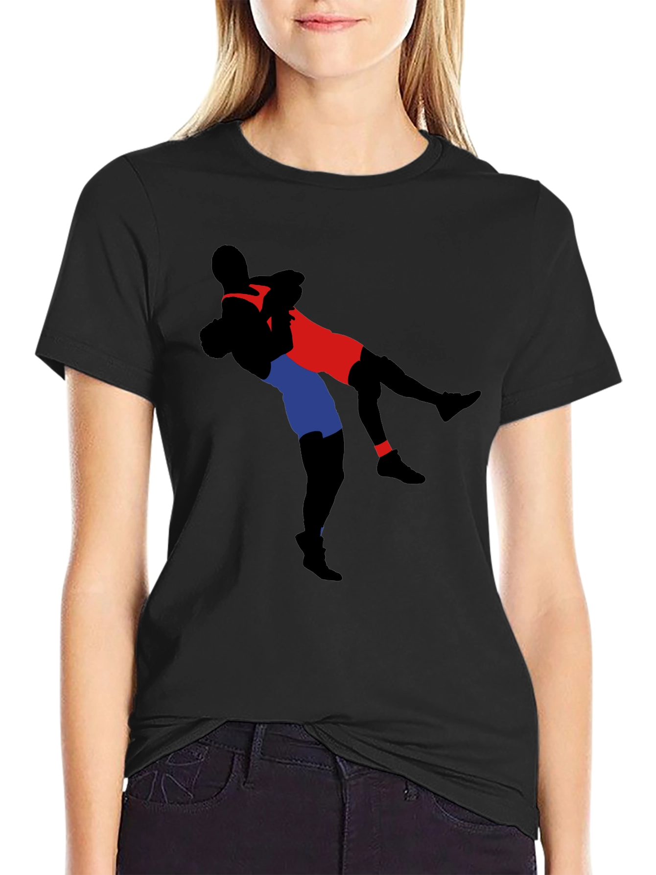 Wrestling Graphic Black Tee - Competition Ready - 2