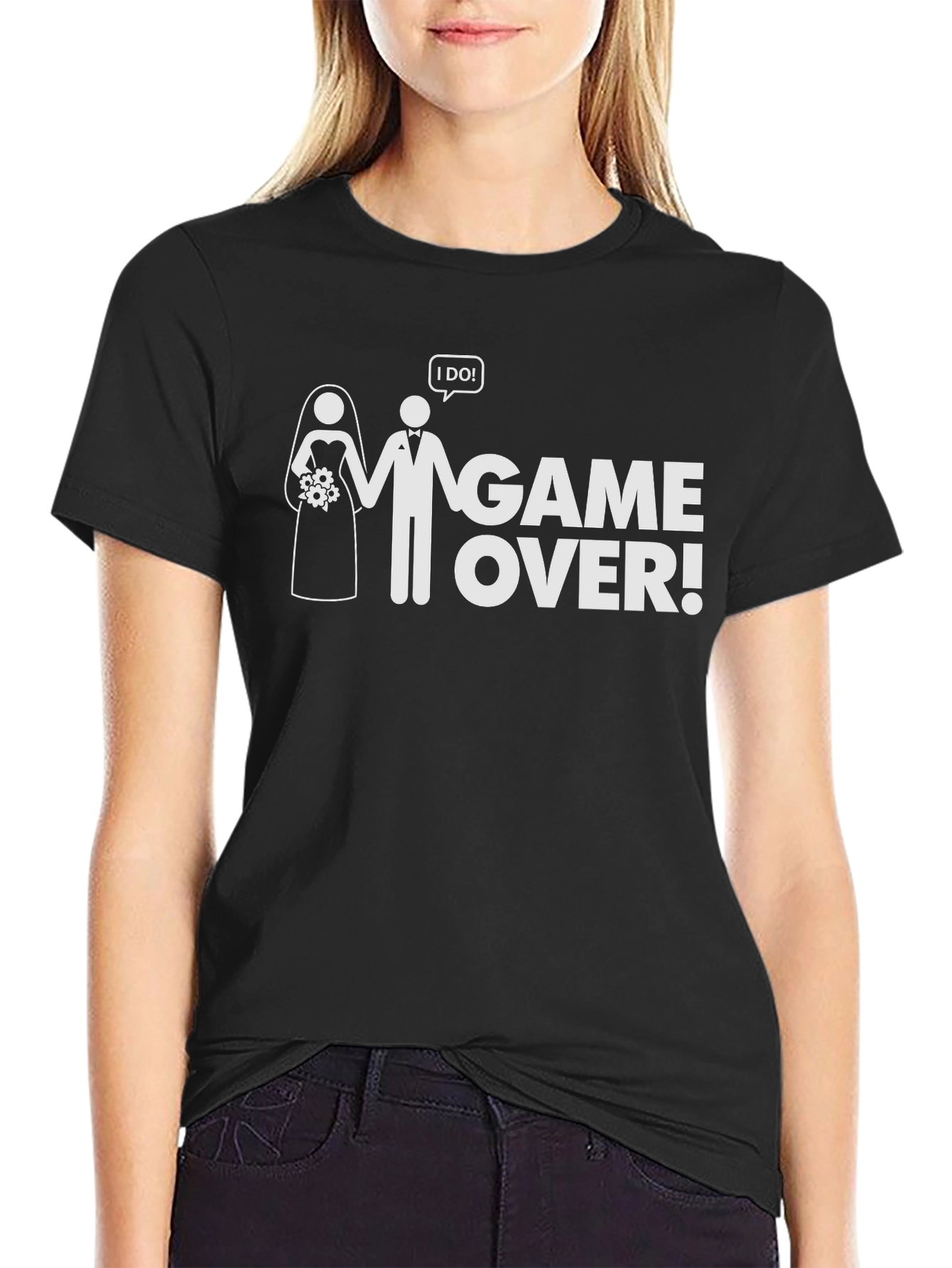 Game Over Wedding T-Shirt - 2
