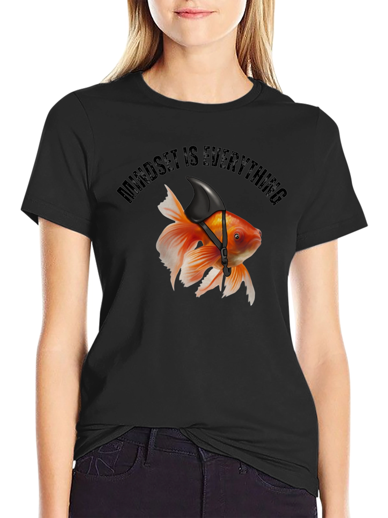 Mindset Fish T-Shirt - Be a Shark - 2