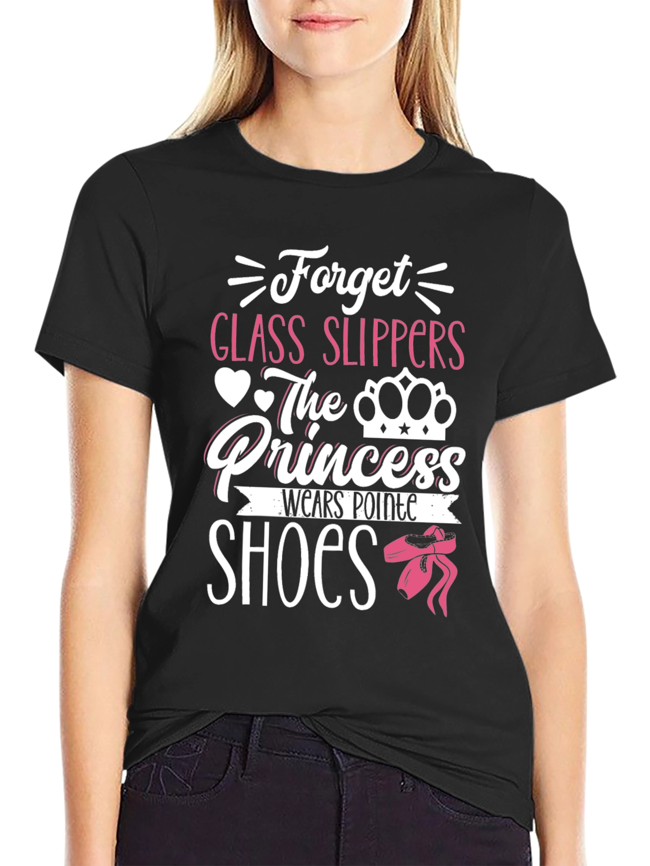 Black Ballet Princess T-Shirt - Dance Apparel view 2