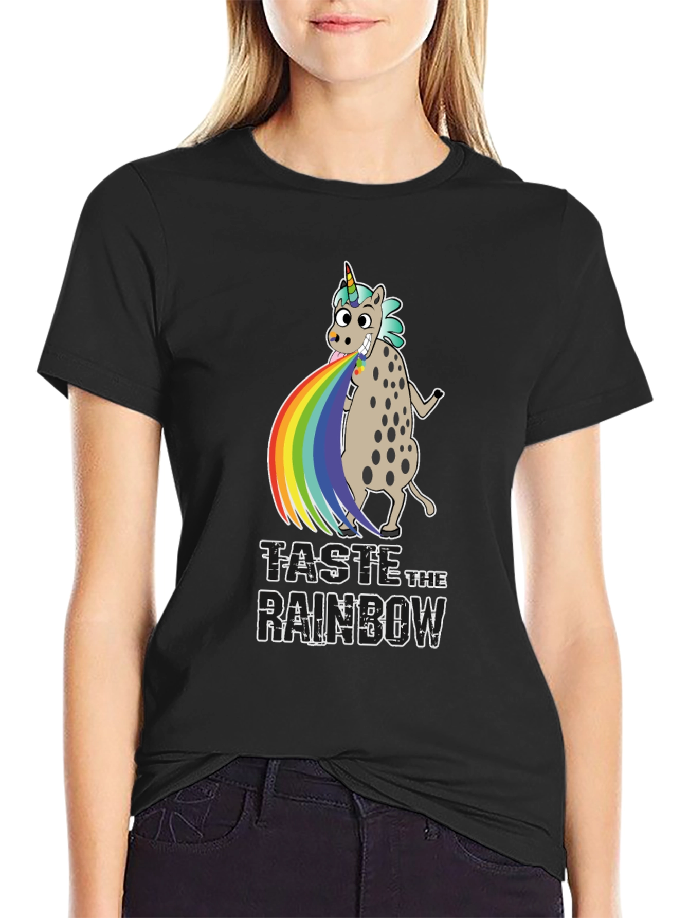 Taste the Rainbow Unicorn Graphic Tee - 2