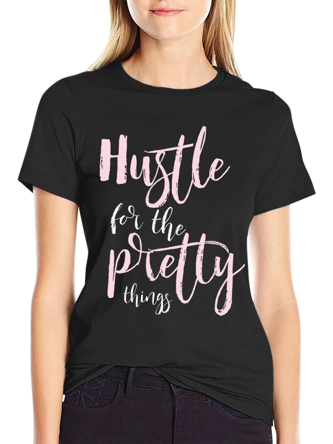 Black Hustle for the Pretty Things Graphic Tee view 2