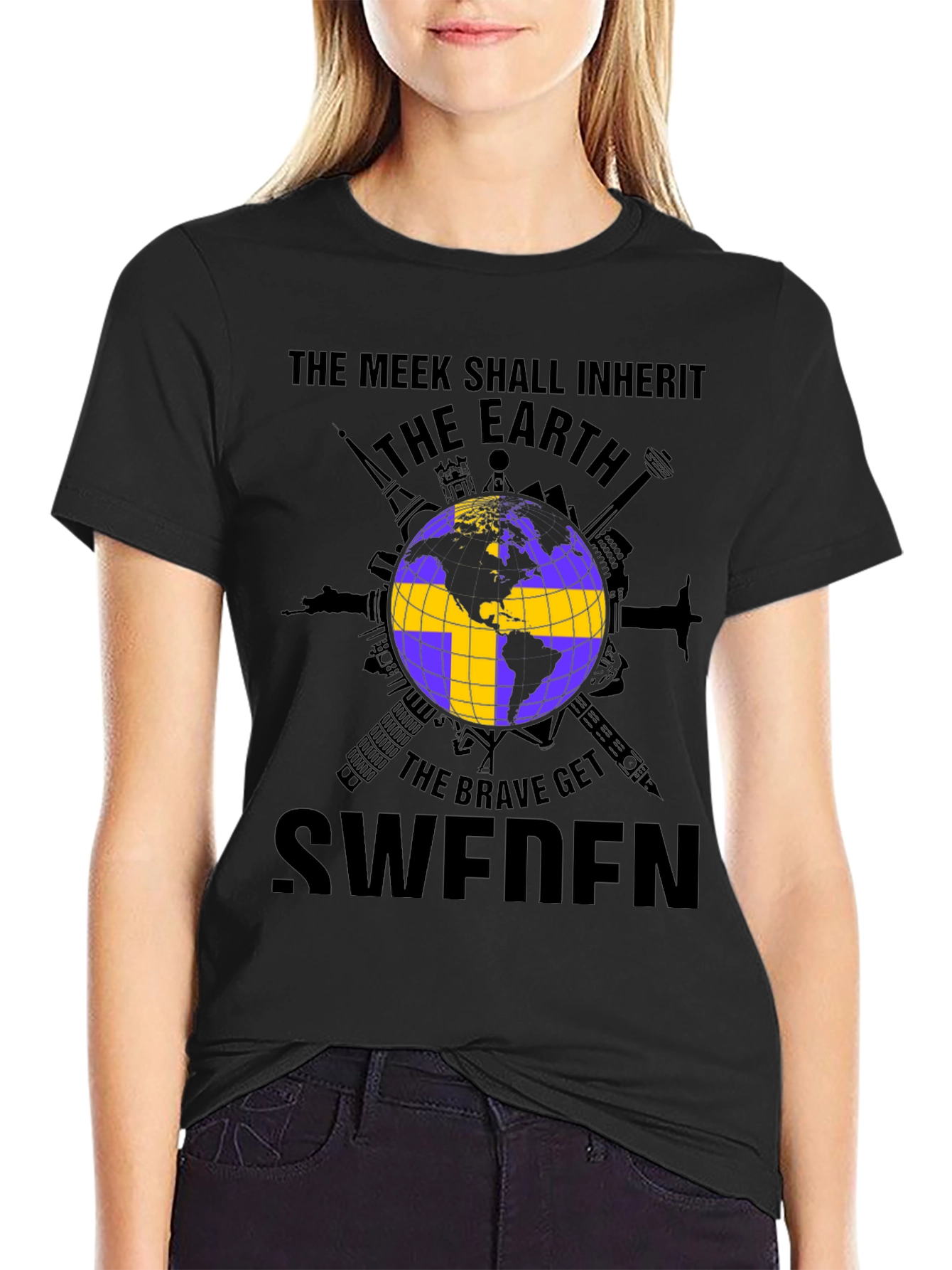The Meek Shall Inherit Sweden T-Shirt - 2