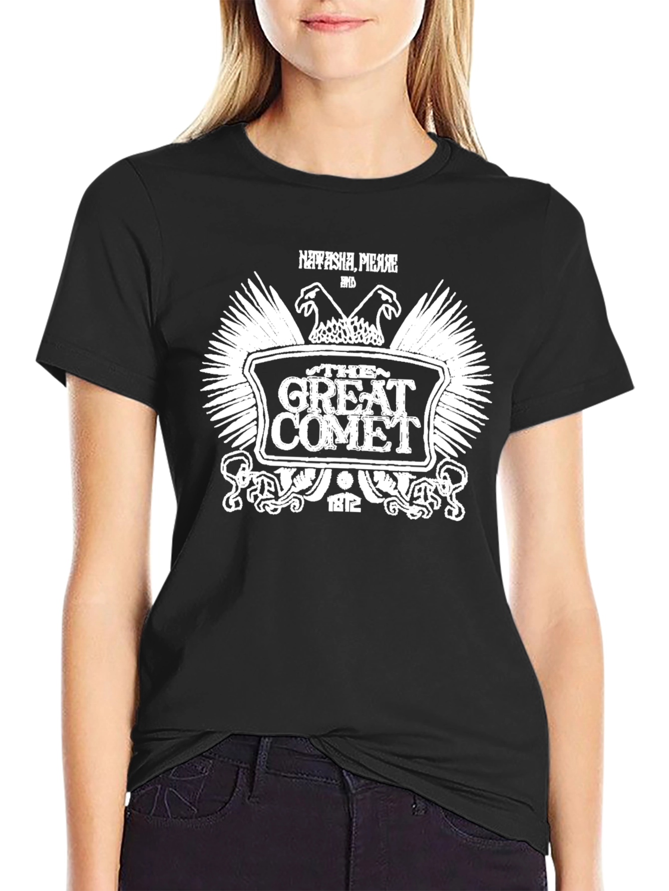 Black The Great Comet T-Shirt - Musical Theatre Tee view 2