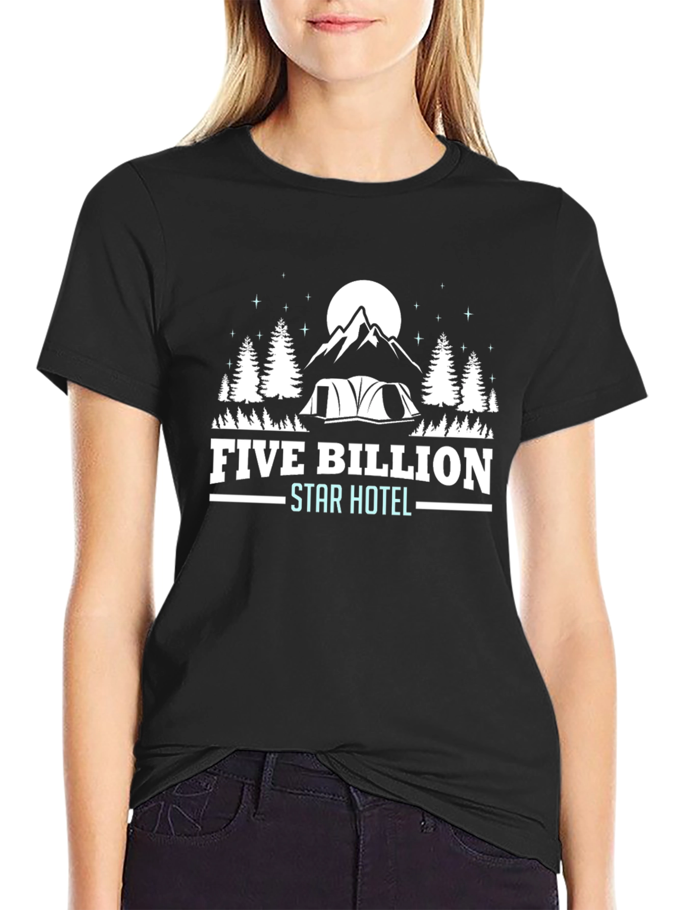 Five Billion Star Hotel Camping T-Shirt - 2