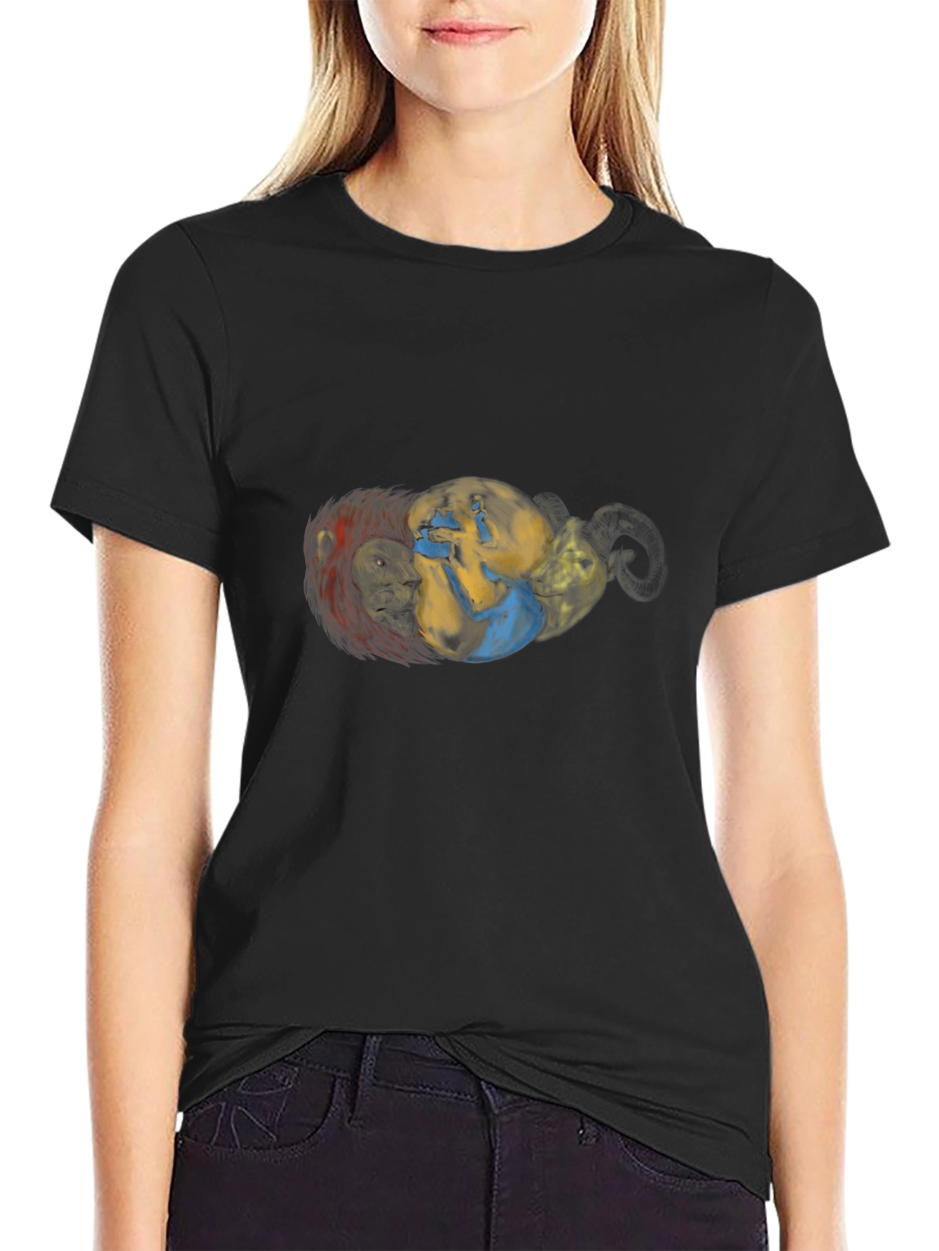 Black Black Graphic Tee - Earth & Creature view 2