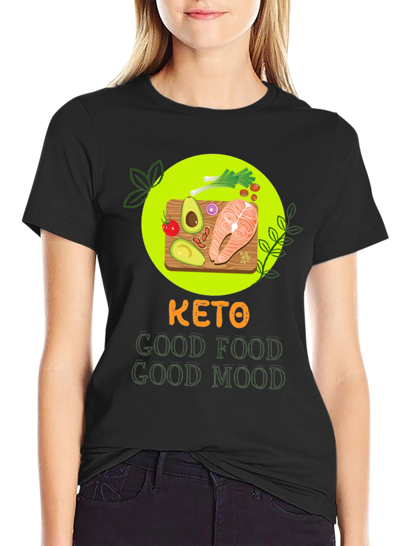 Keto Good Food Good Mood T-Shirt - 2