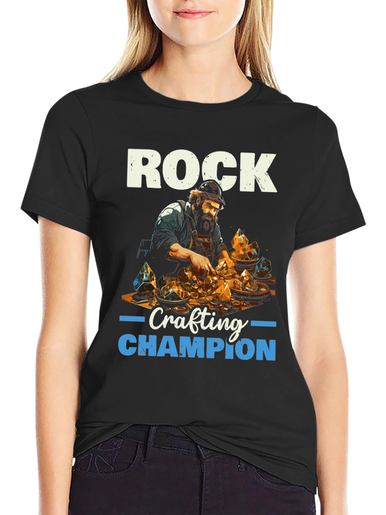 Black Rock Crafting Champion Graphic Tee view 2