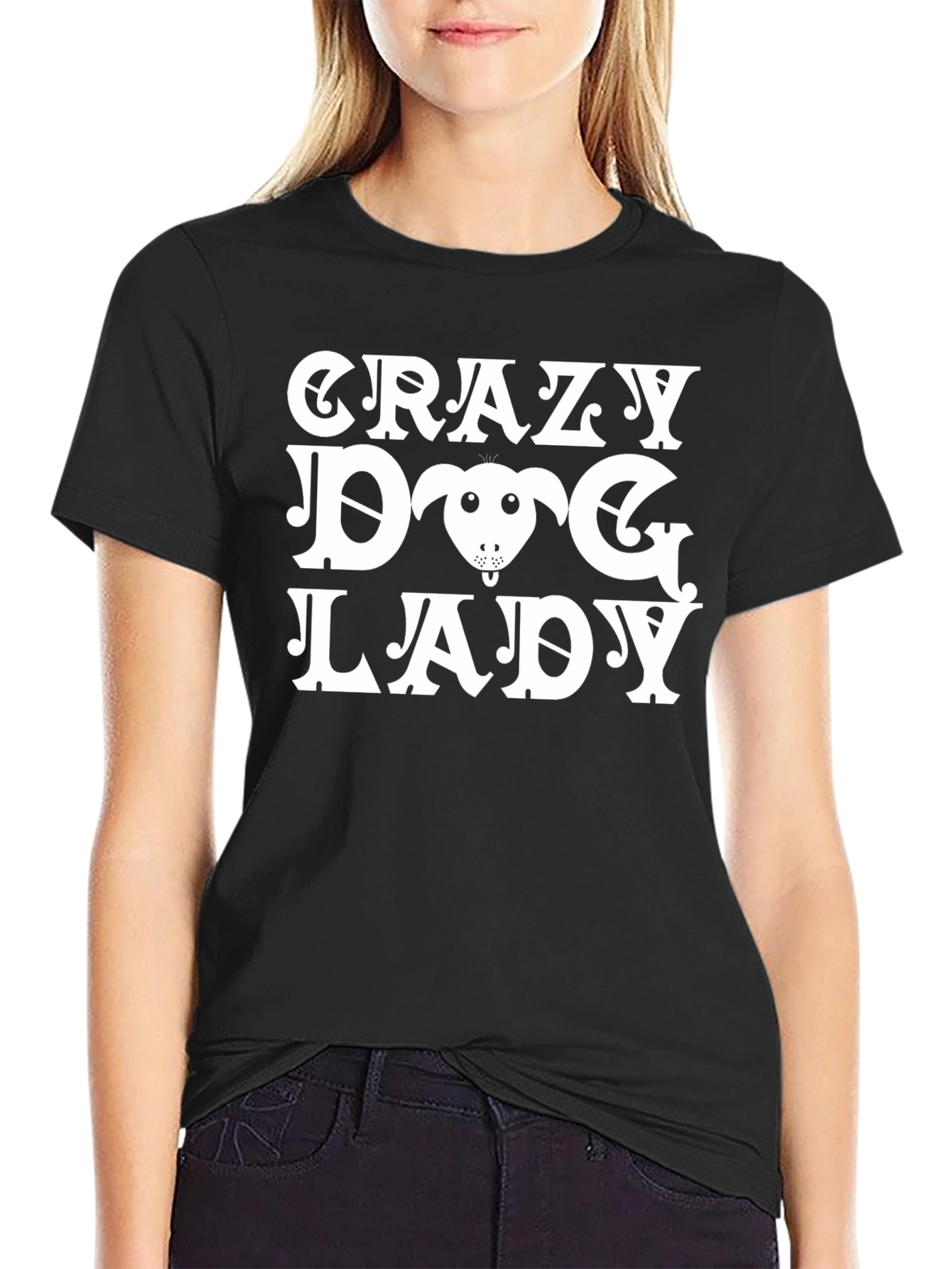 Crazy Dog Lady Graphic Tee - 2