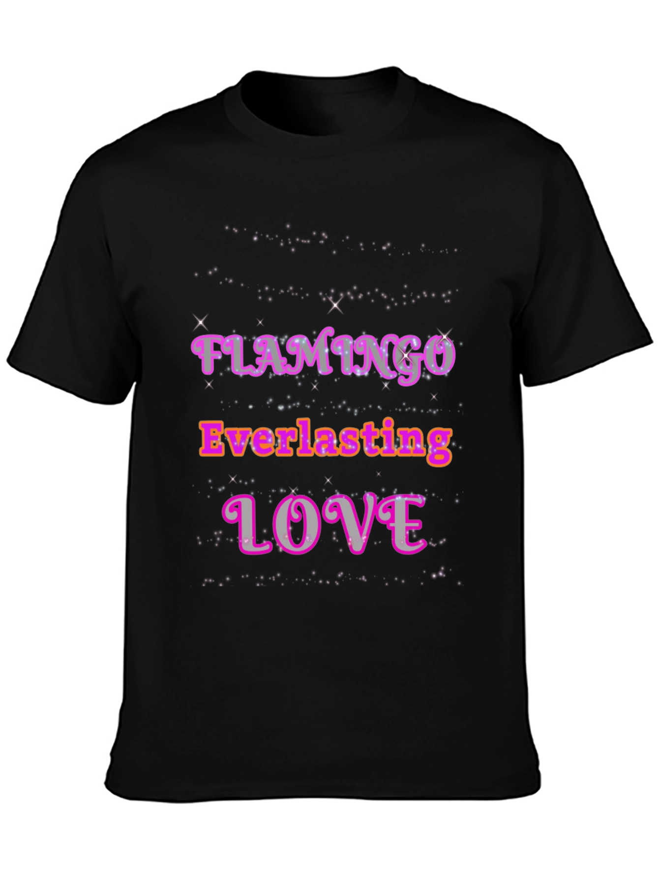 Black Flamingo Everlasting Love Graphic Tee view 3