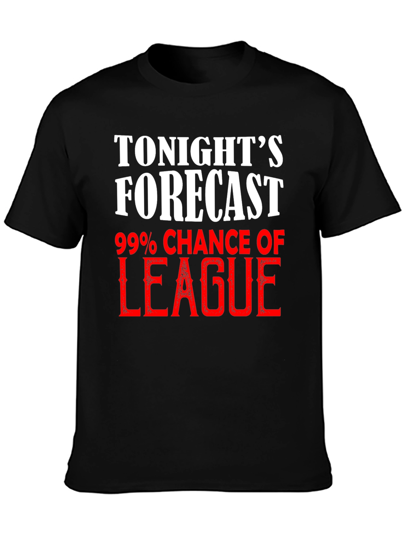 Black Funny League of Legends Gamer T-Shirt view 3