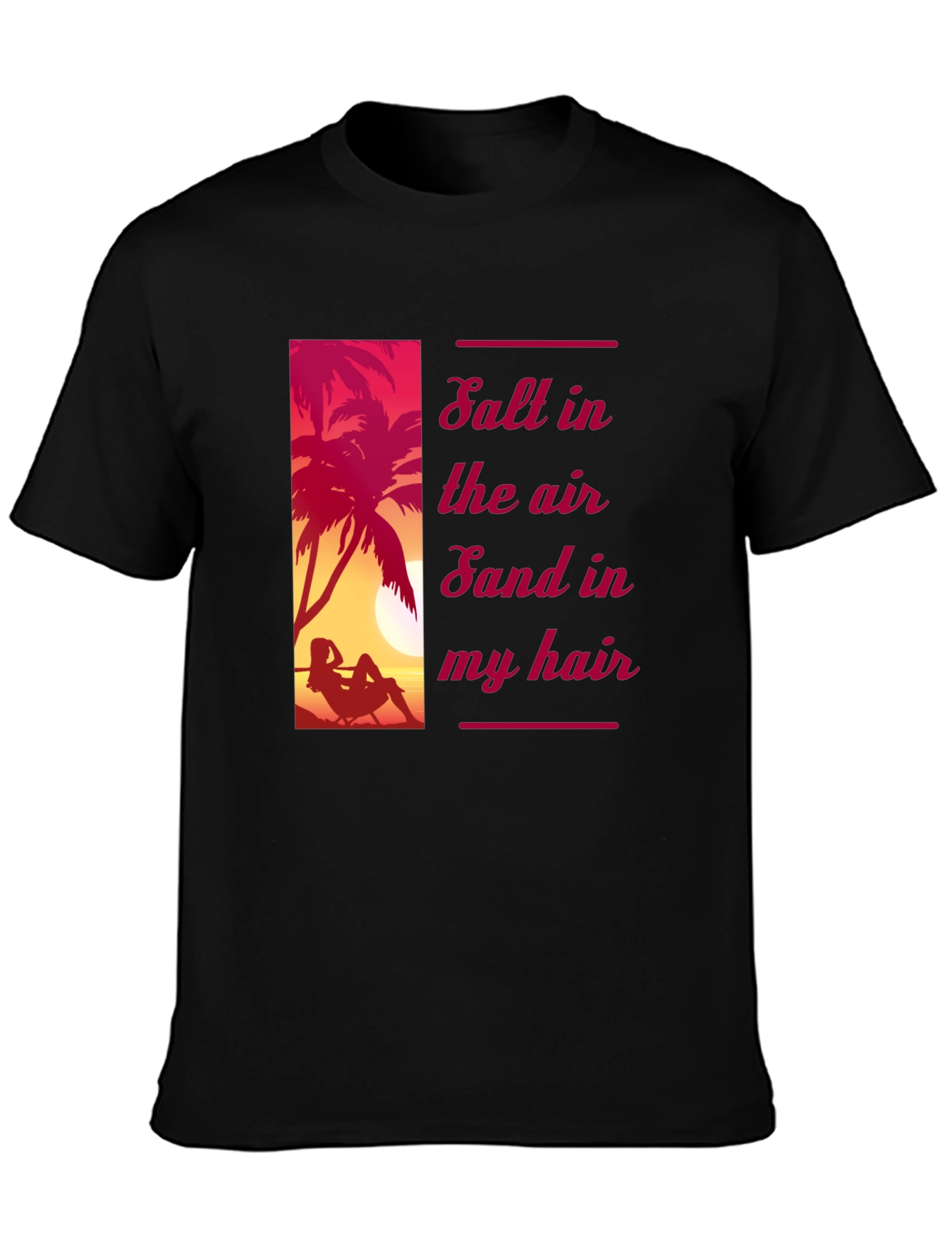 Salt Air Sand Hair Graphic Tee - 3