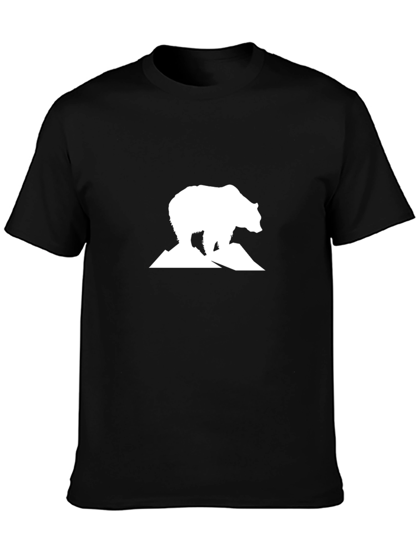 Black Bear Mountain Graphic Tee - Black view 3
