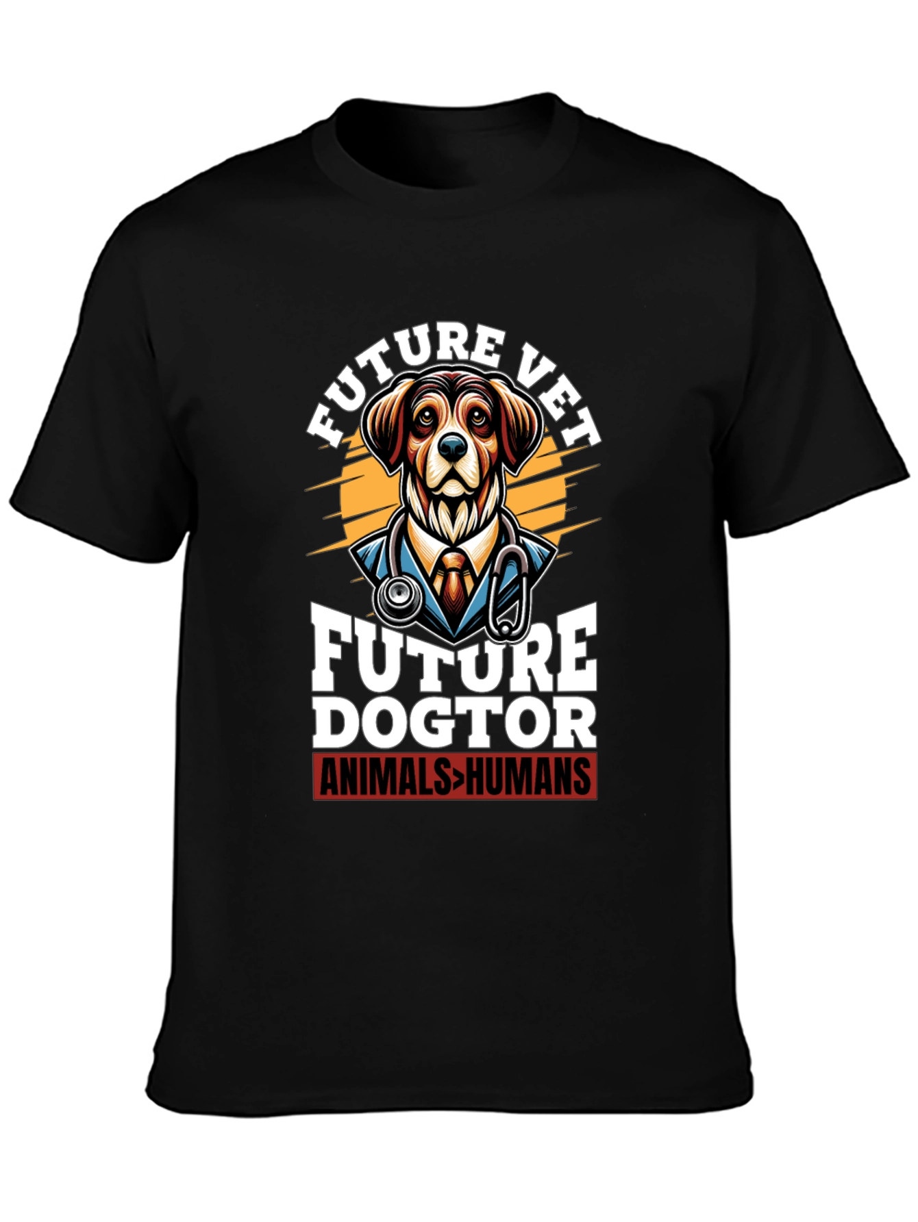 Future Vet Dogtor T-Shirt - 3