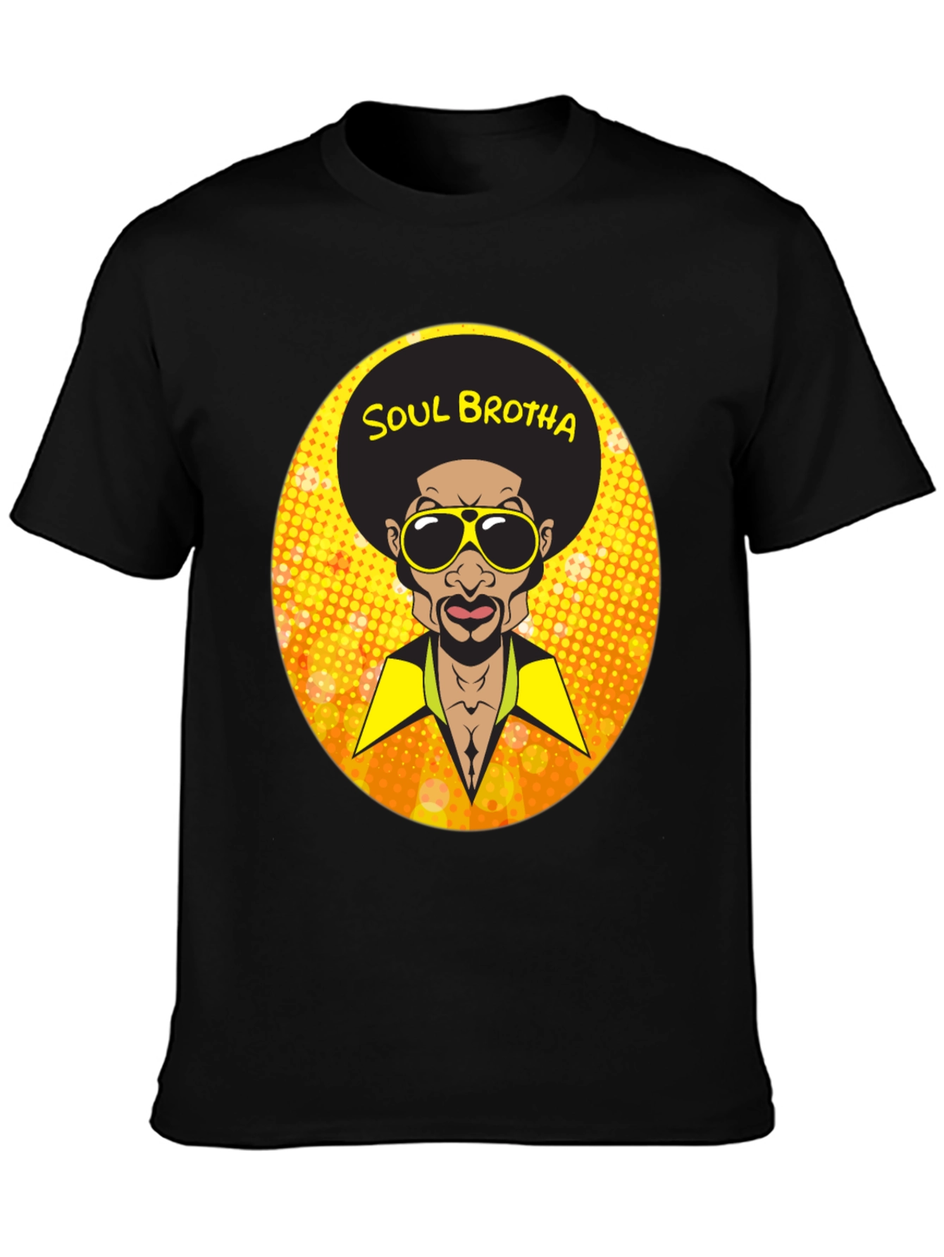 Soul Brotha Retro Graphic T-Shirt - 3