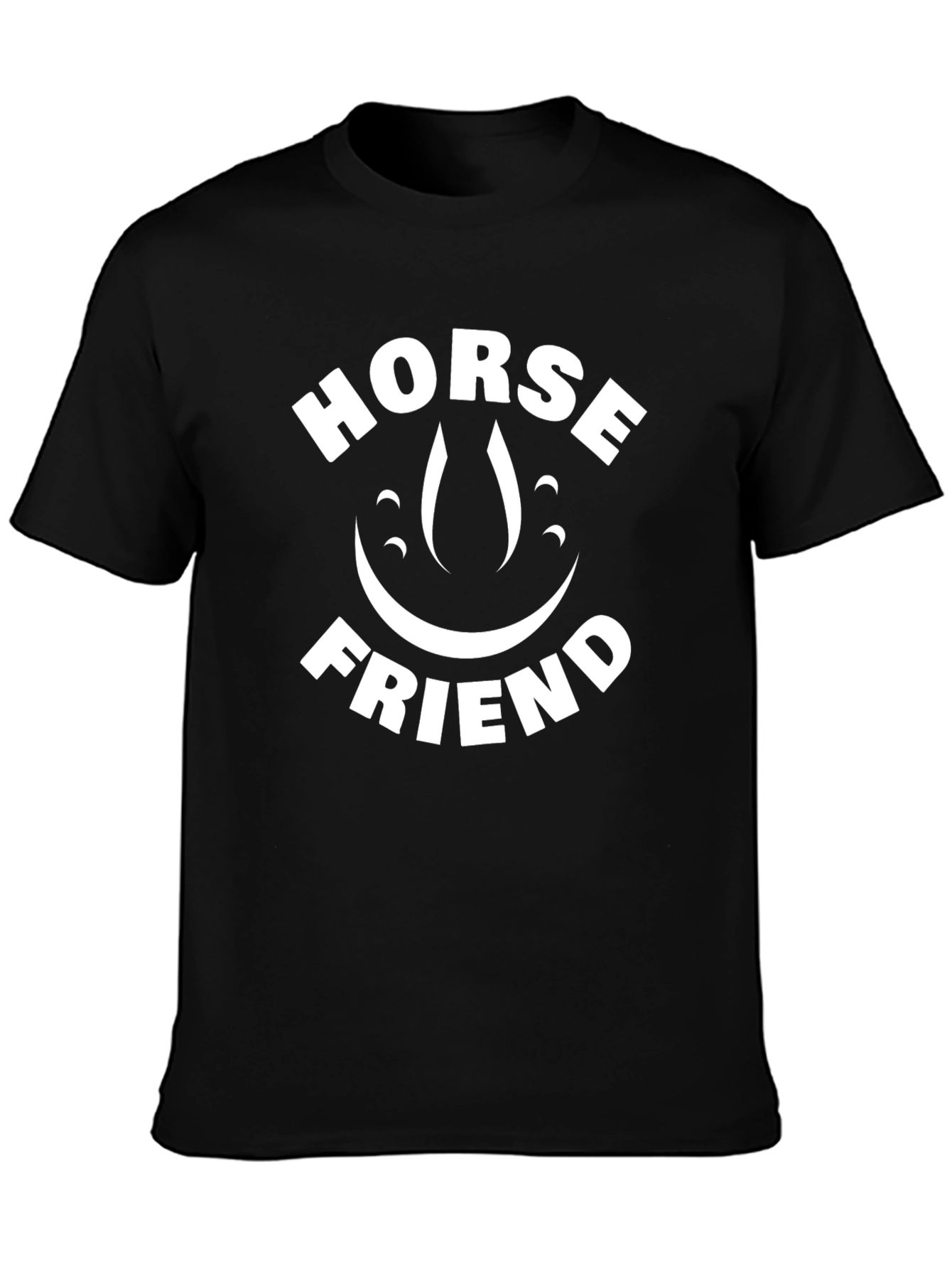 Black Horse Friend Graphic Tee view 3