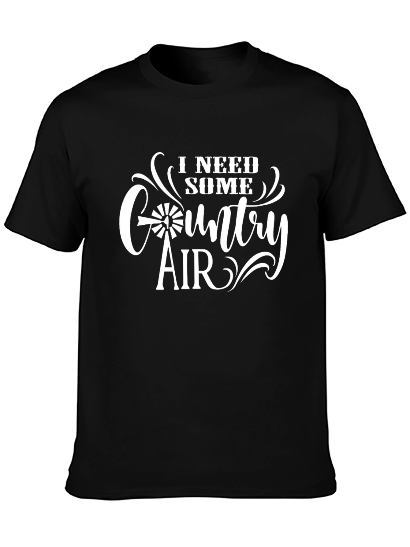 Country Air Graphic Tee - Black - 3