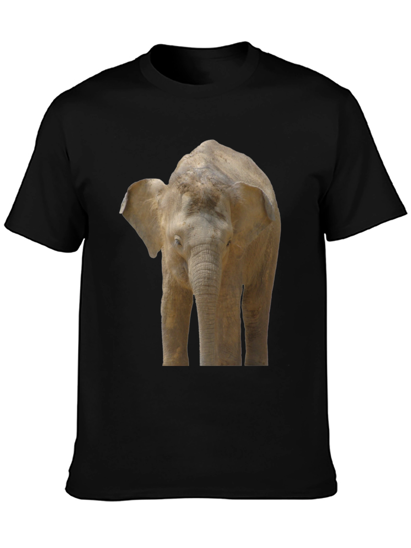 Black Elephant Graphic Tee - Casual Style view 3