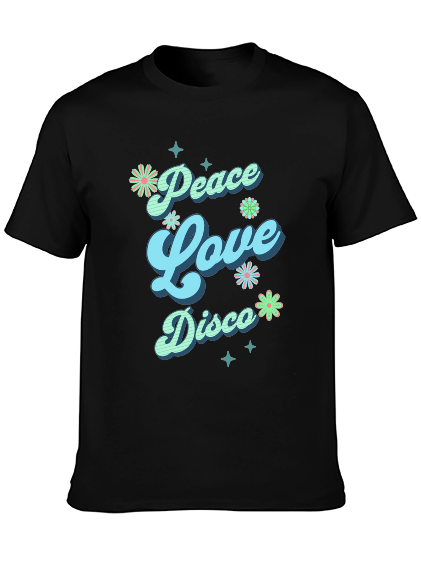Peace Love Disco Graphic Tee - 3