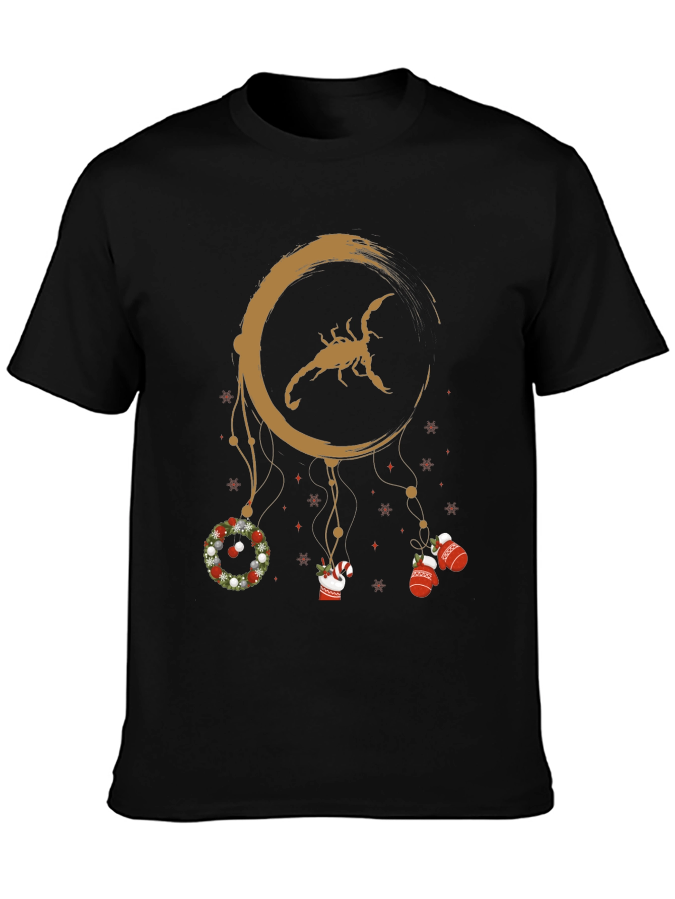 Black Scorpion Dreamcatcher Graphic Tee view 3