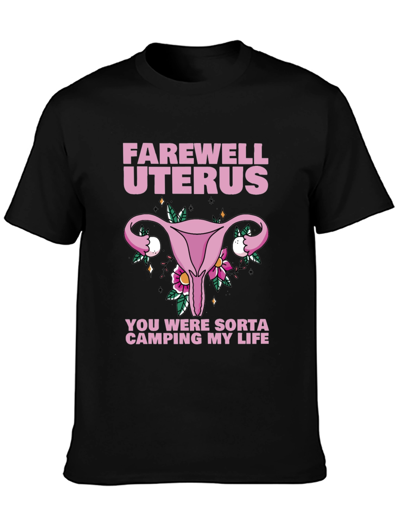 Farewell Uterus Graphic Tee - 3