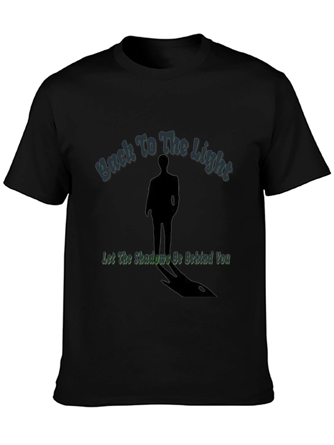 Black Back To The Light Graphic T-Shirt view 3