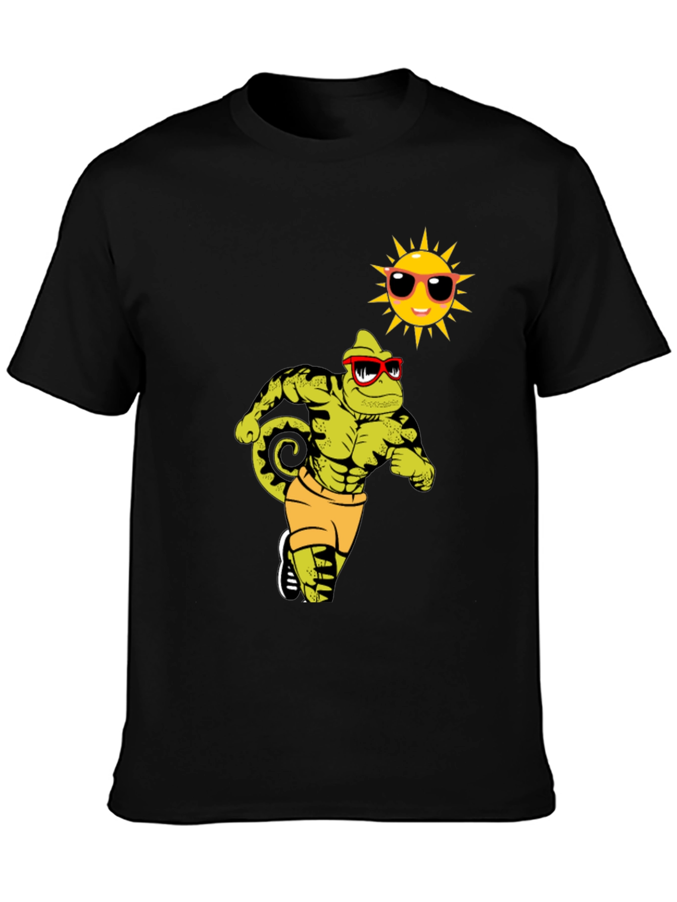 Black Turtle Power Graphic Tee view 3