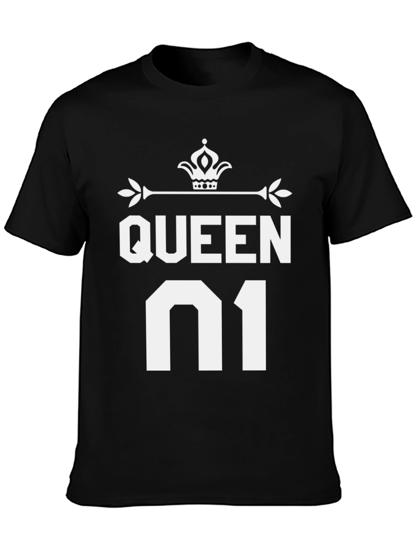 Black Queen N1 T-Shirt - Graphic Tee - Gift view 3