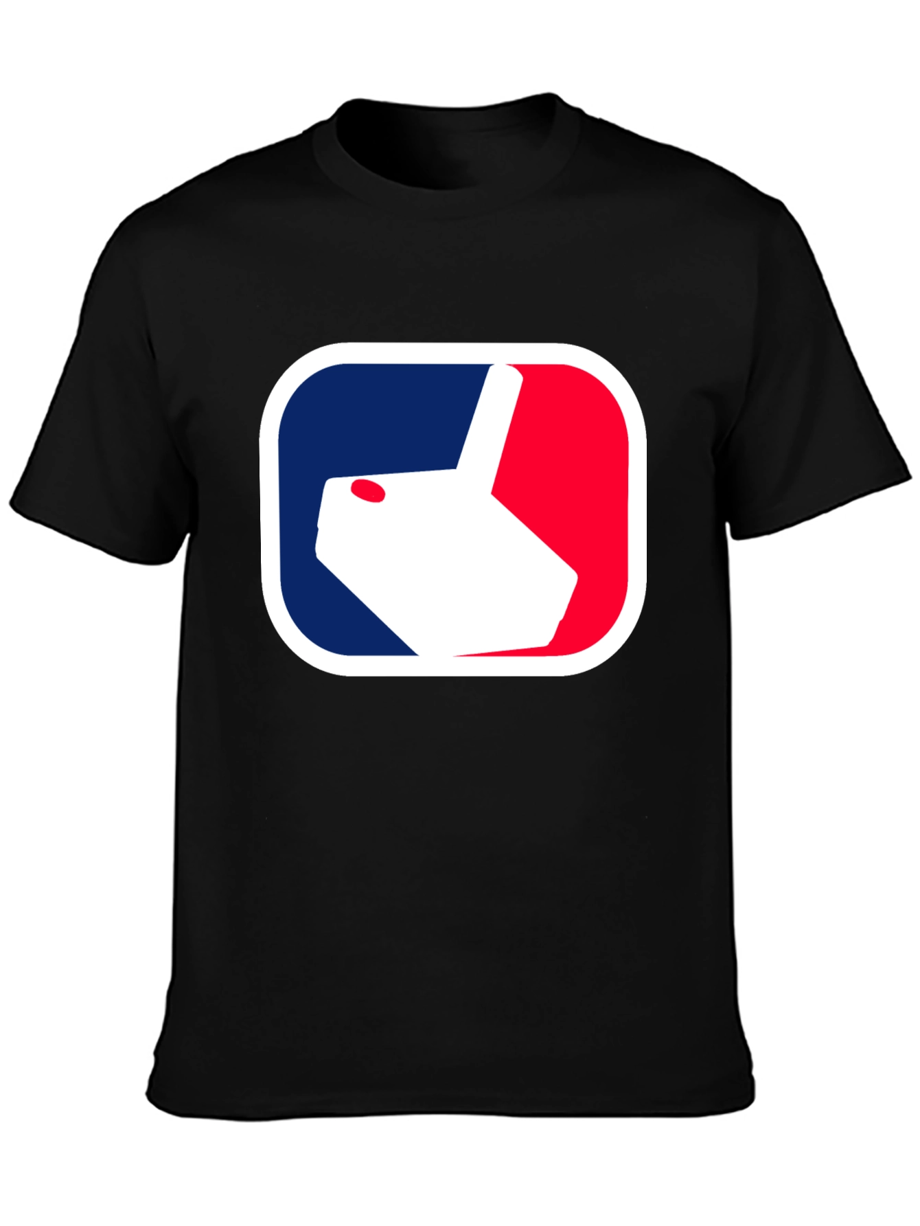 Black MLB Dog Logo Black Cotton T-Shirt view 3