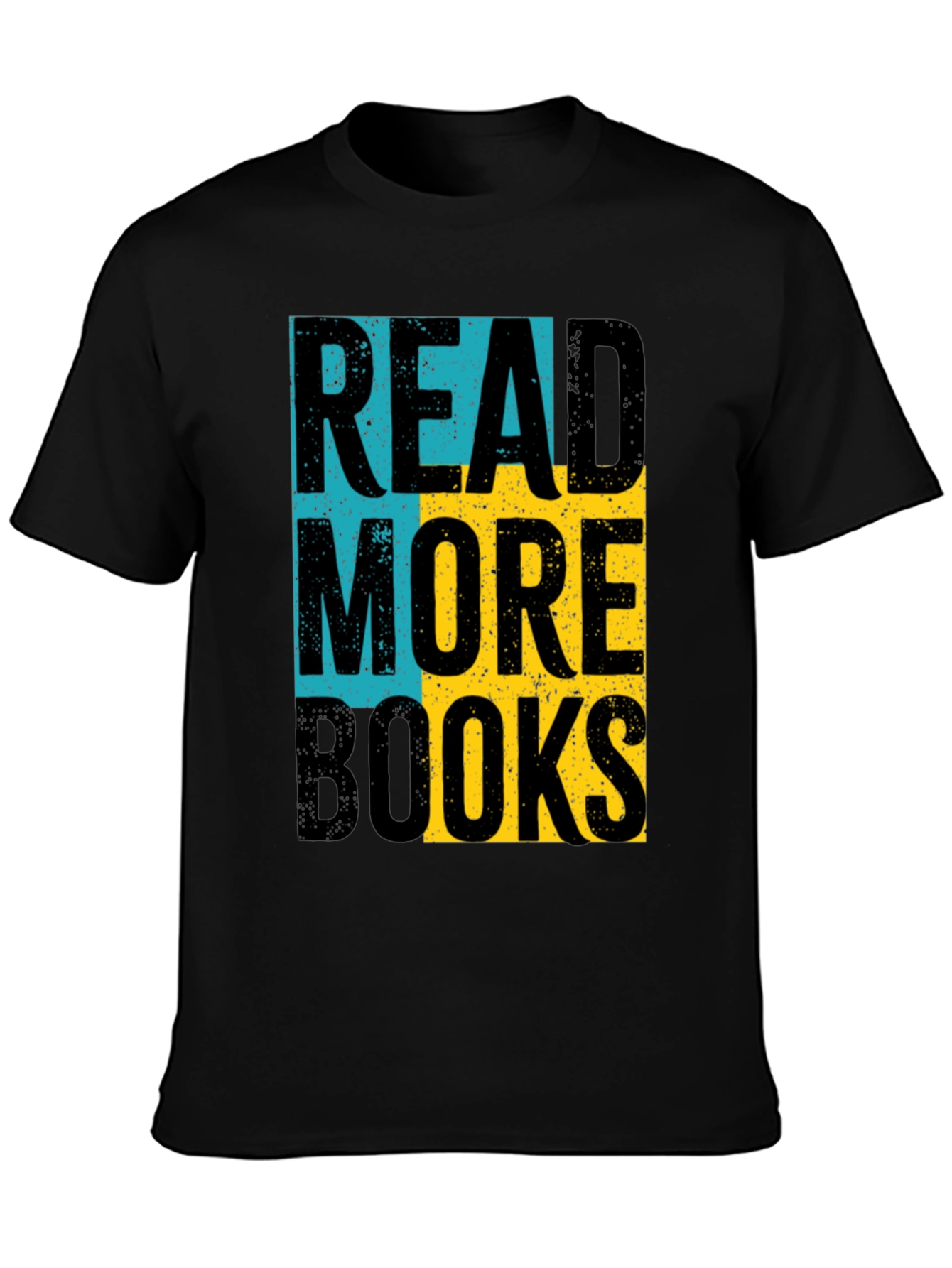 Black Read More Books Graphic Tee - Unisex view 3