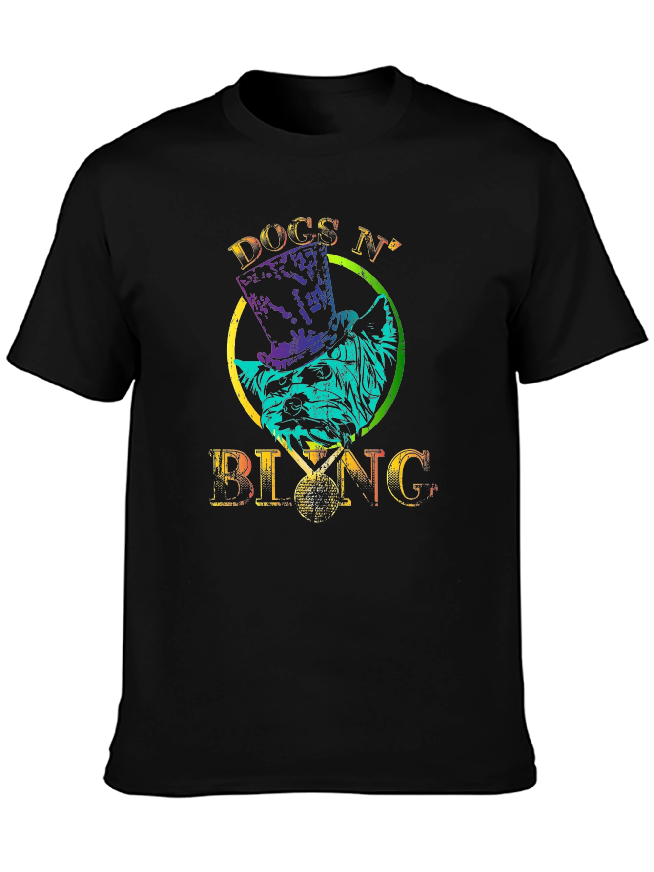 Dogs N' Bling Graphic T-Shirt - 3