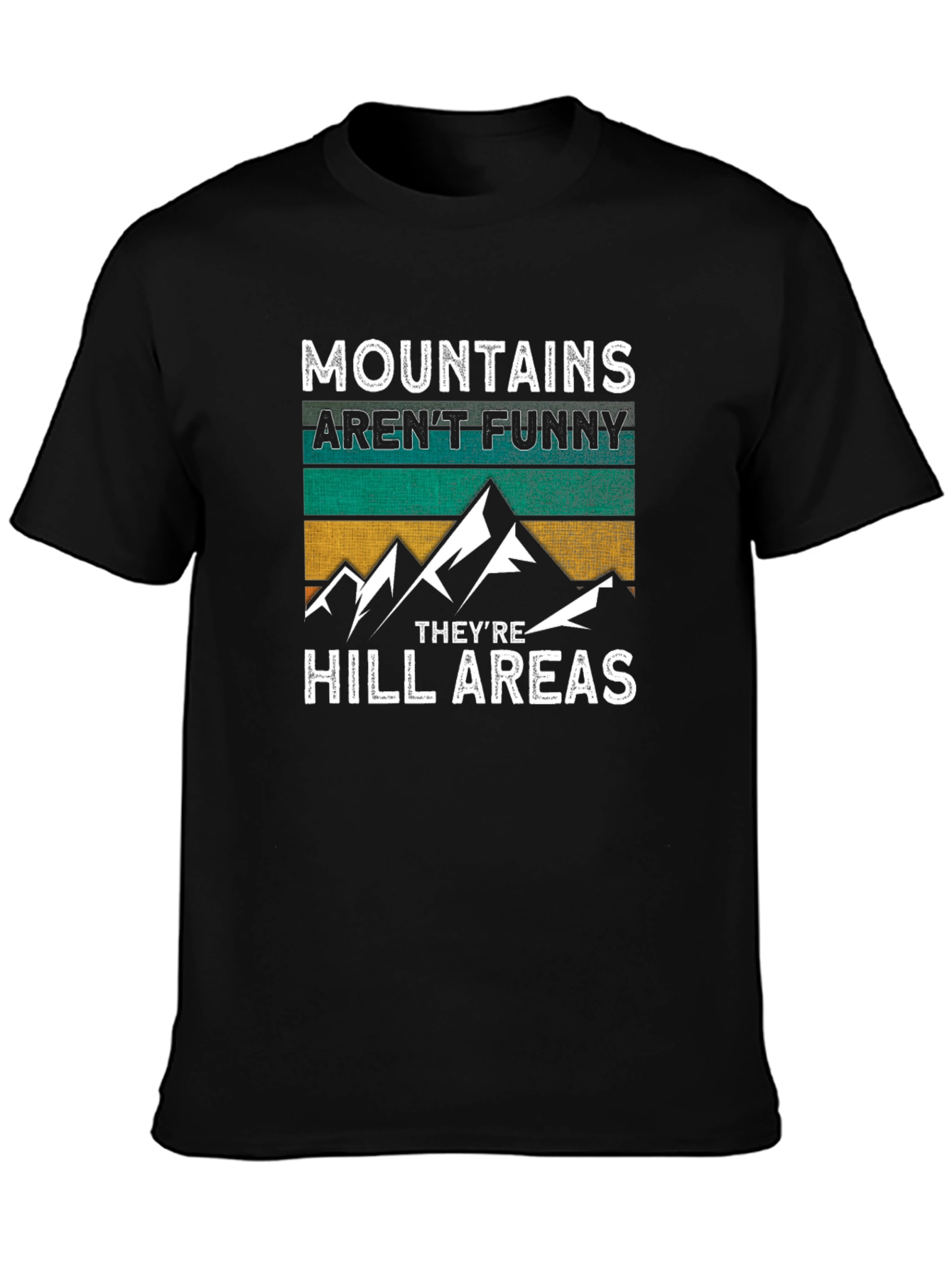 Black Mountains Aren't Funny Graphic Tee view 3