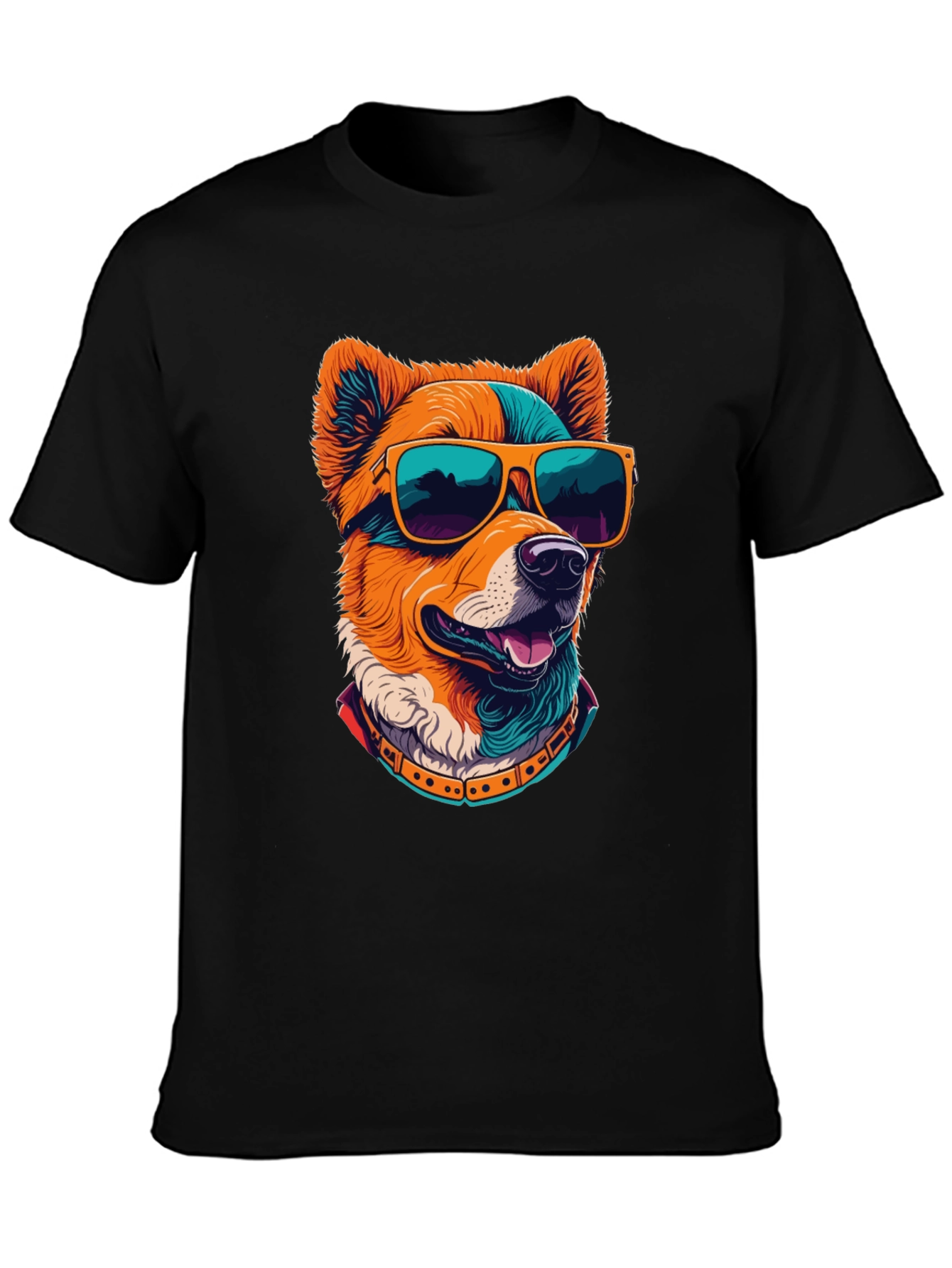 Cool Dog Graphic Tee - Black T-Shirt - 3