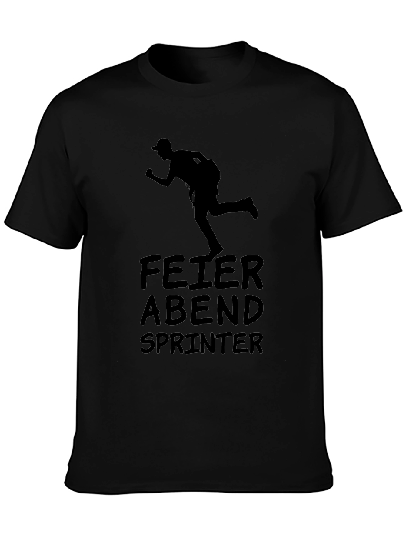 Black Feierabend Sprinter Black Graphic Tee view 3