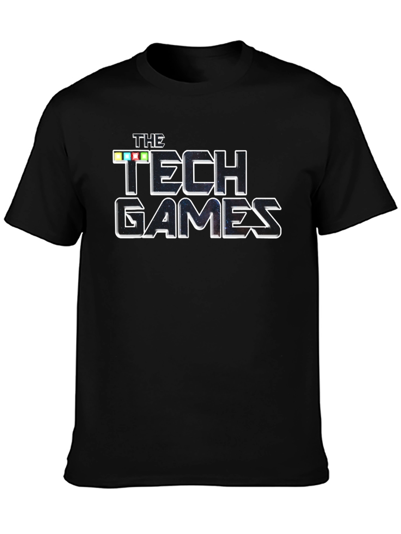 Black The Tech Games T-Shirt - Black view 3