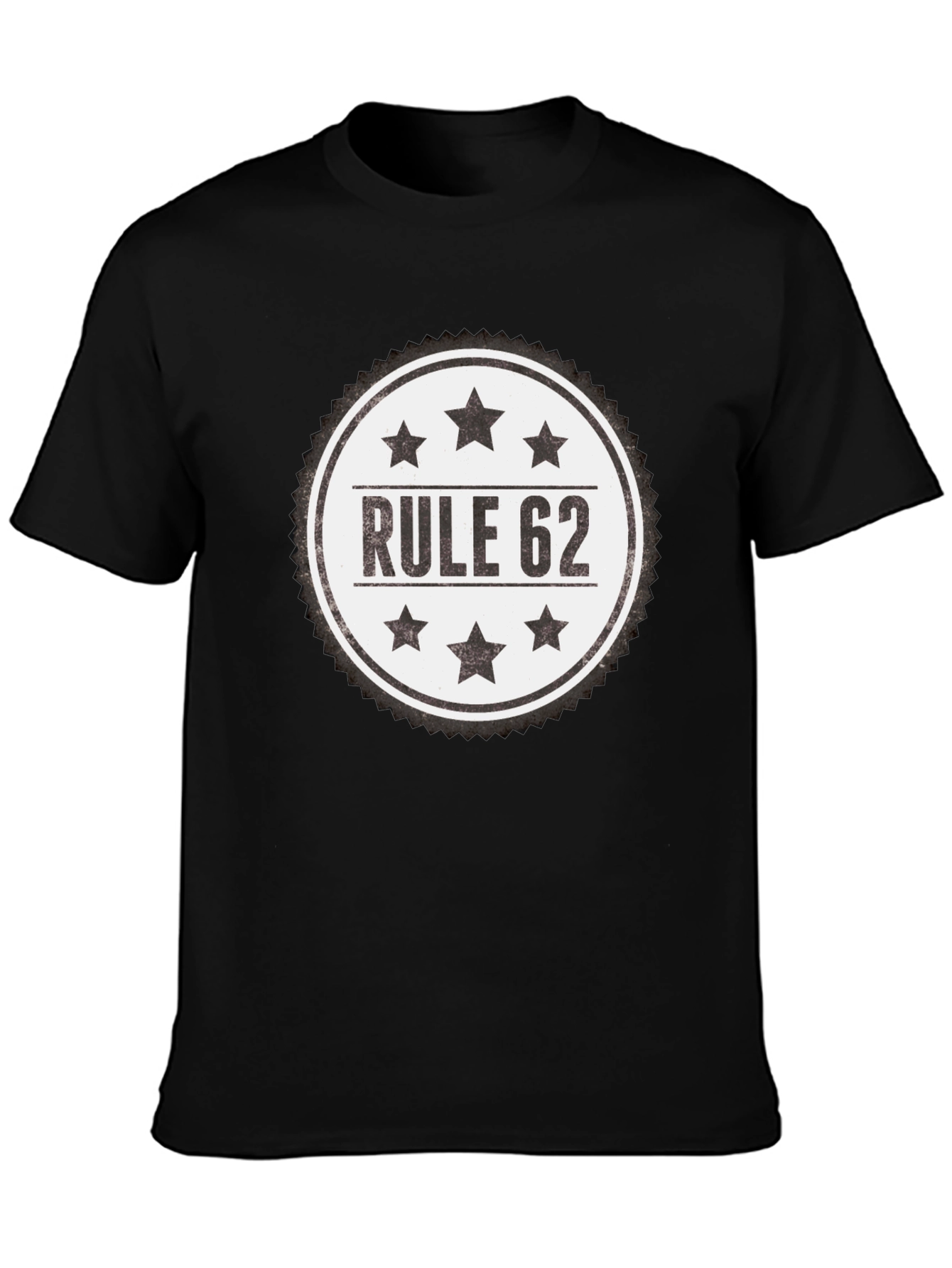 Black Rule 62 Graphic T-Shirt - Relaxed Fit view 3