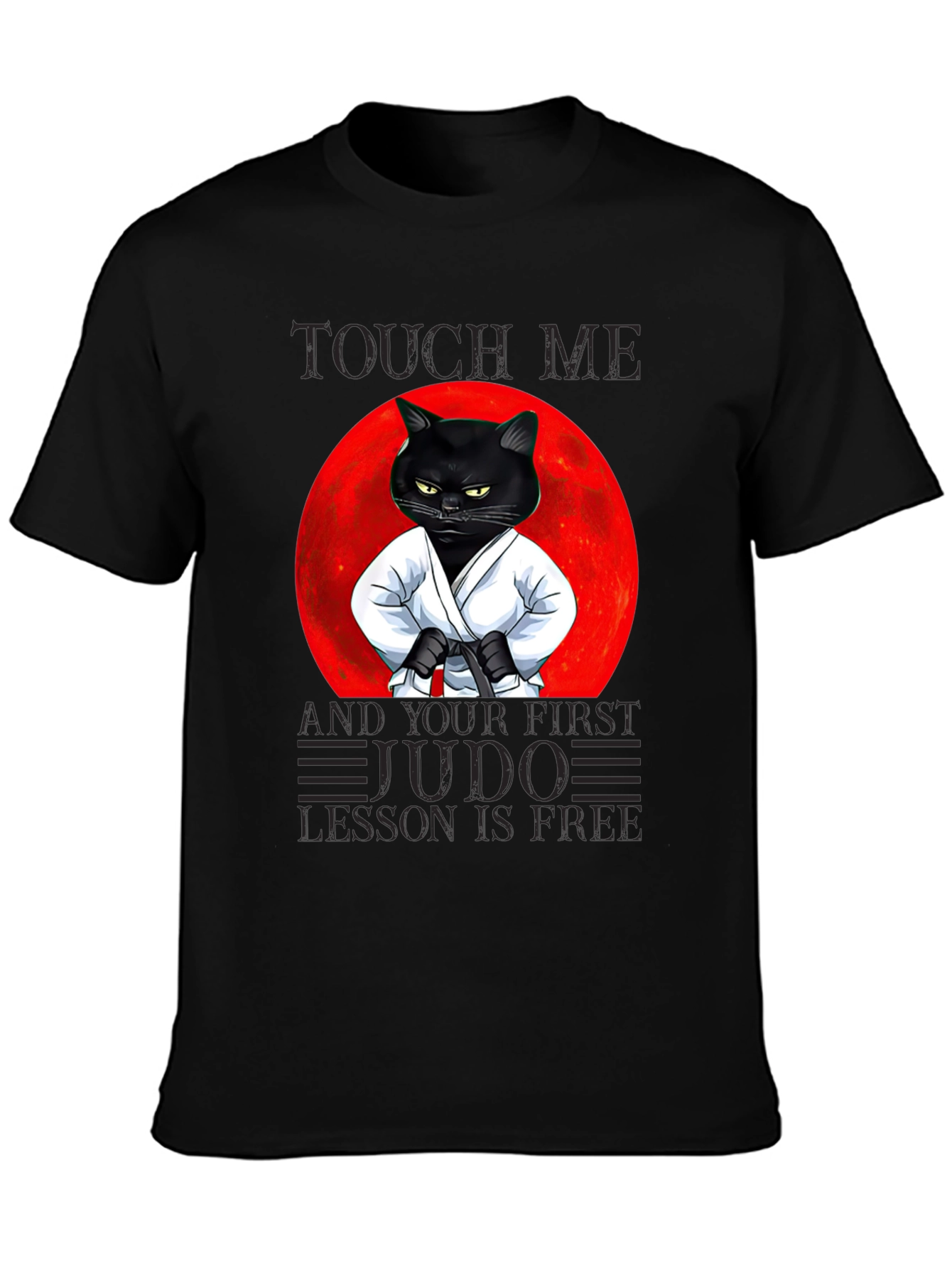 Funny Judo Cat T-Shirt - 3