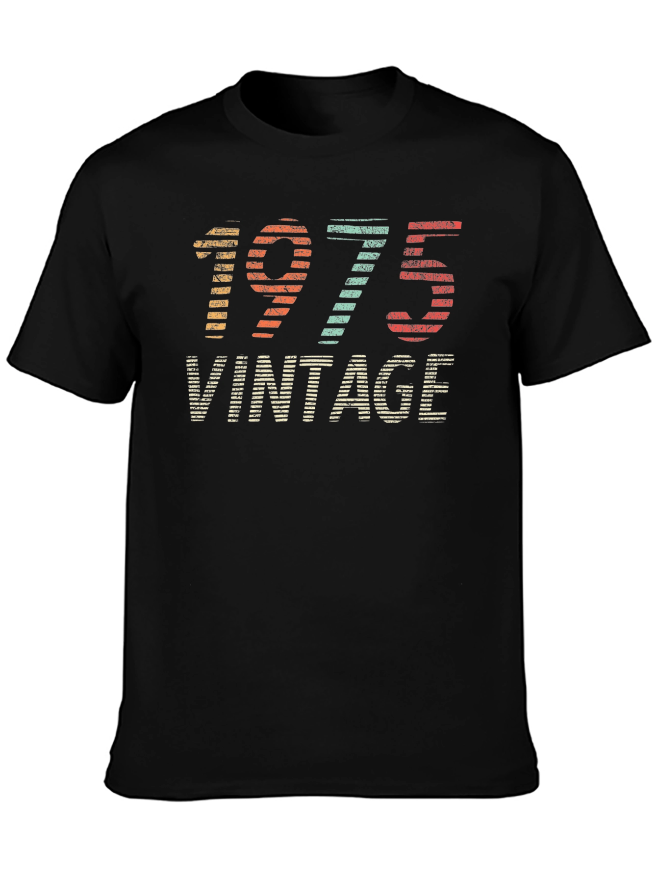 Black Vintage 1975 T-Shirt view 3