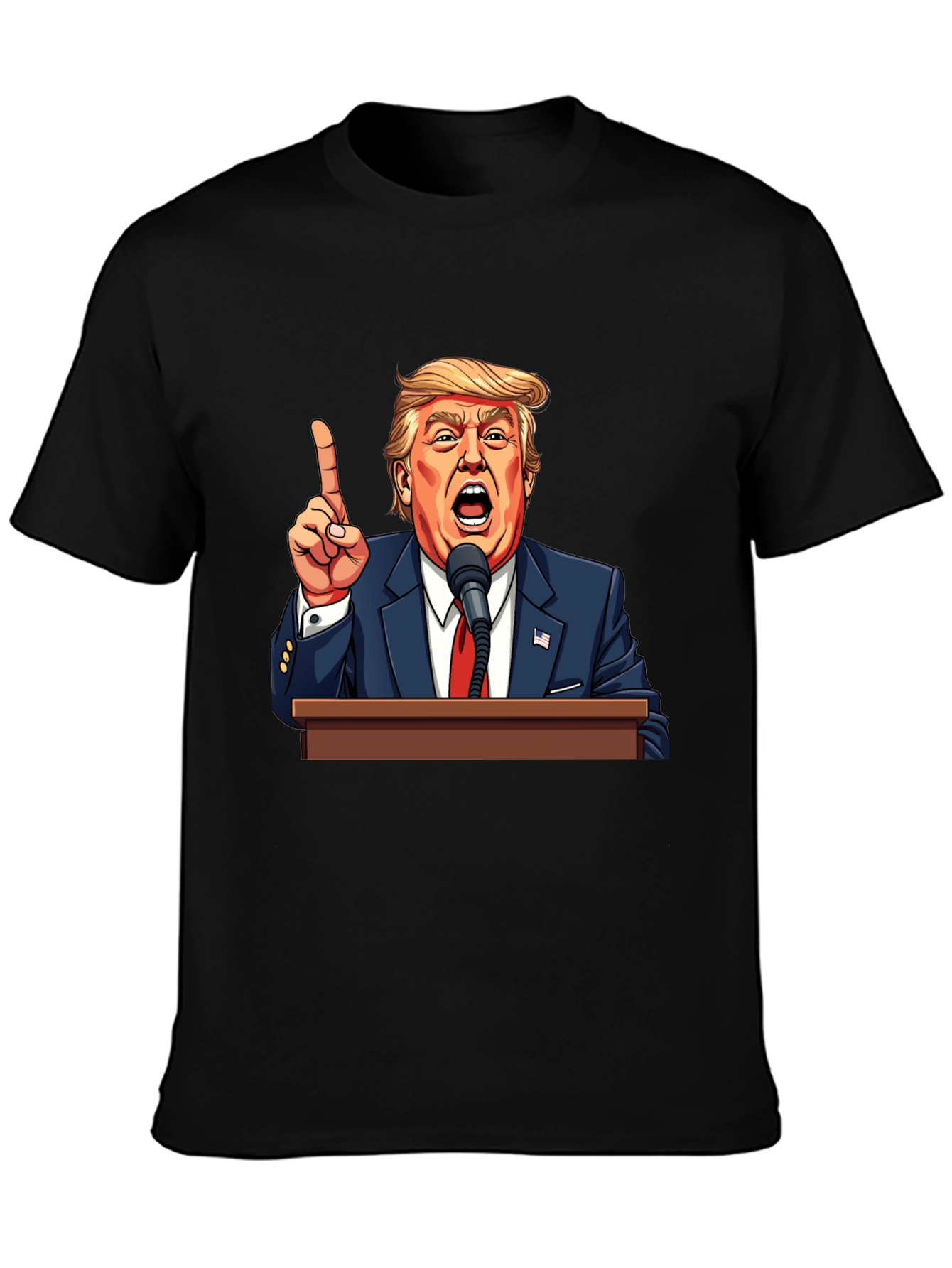 Trump Graphic Tee - Political Humor Apparel - 3