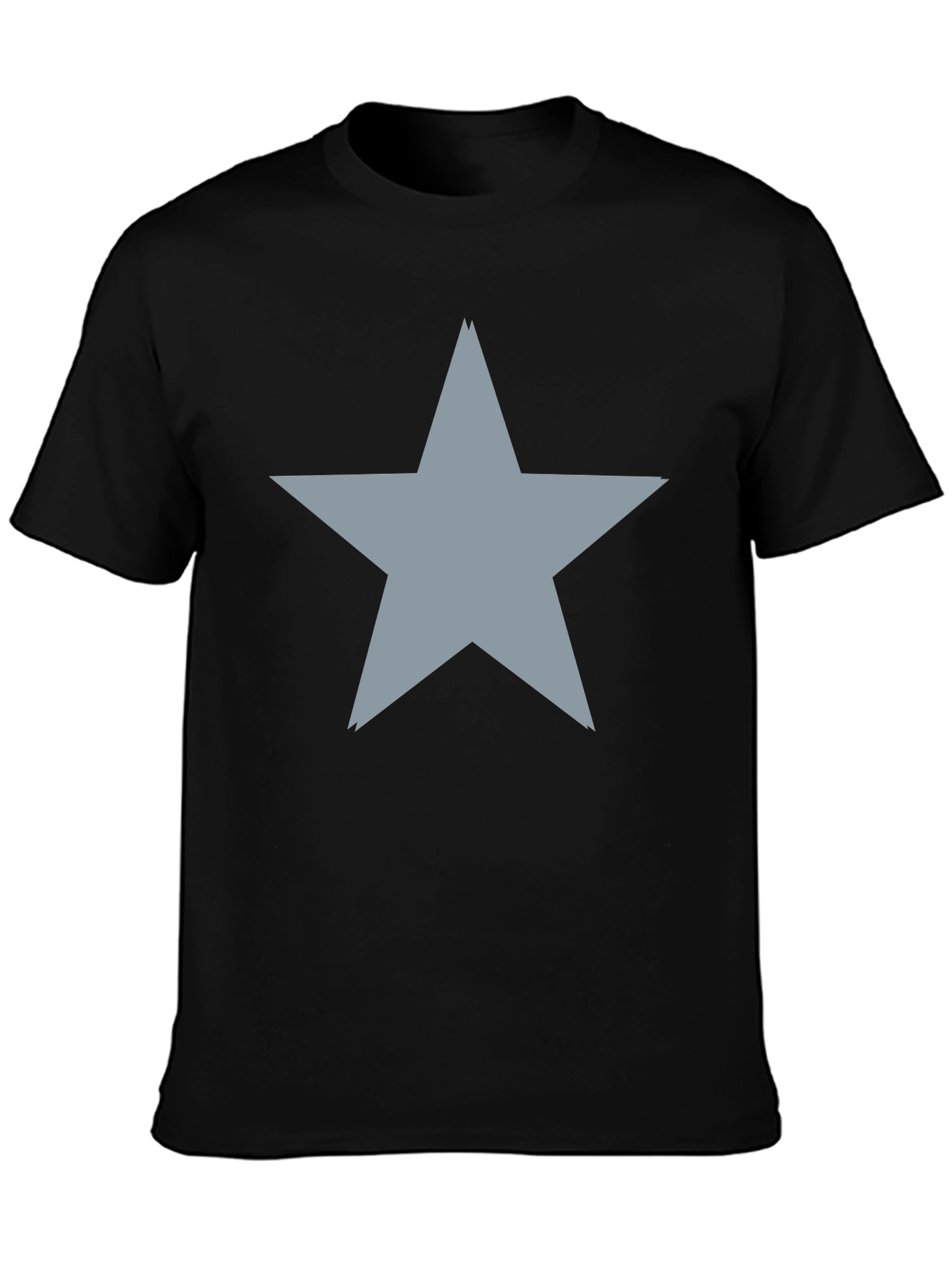Black Star Graphic Tee - Modern Casual view 3