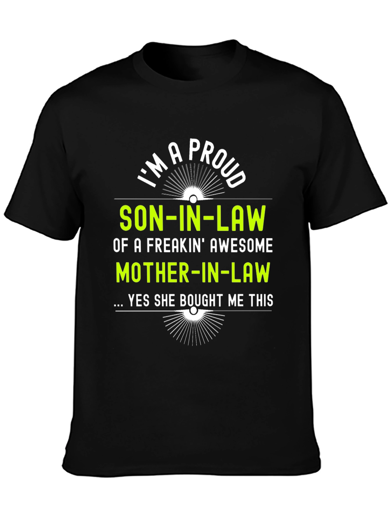 Proud Son-in-Law Graphic Tee - 3
